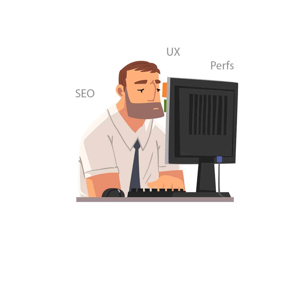 Un utilisateur déçu par un site wordpress